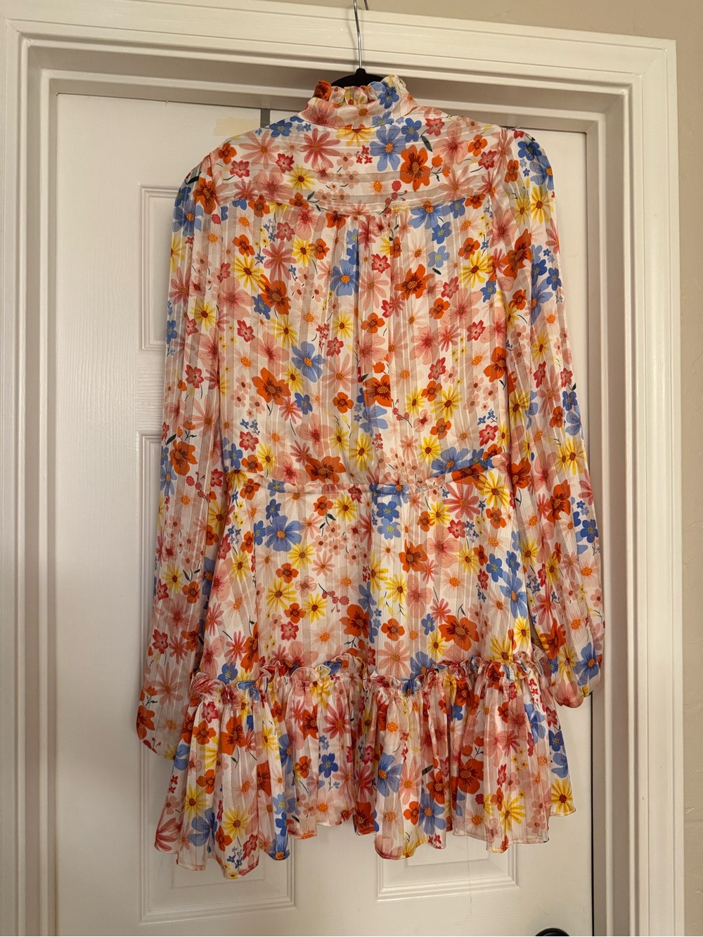 Buddy Love Grace Long Sleeve Mini Dress- Wild Flower - Picture 6 of 7
